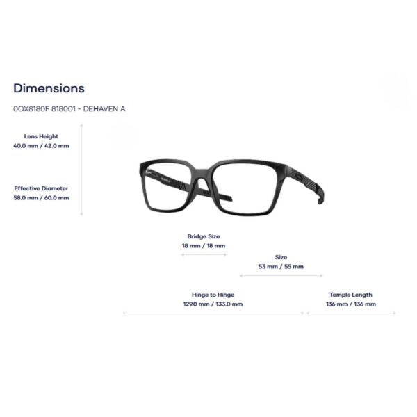 Oakley 0OX8180F Dehaven A